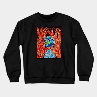 Fire and Ice in the World Crewneck Sweatshirt